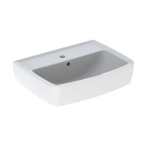 Umyvadlo klasické Easy s otvorem Easy s přepadem 60x45 cm bílá